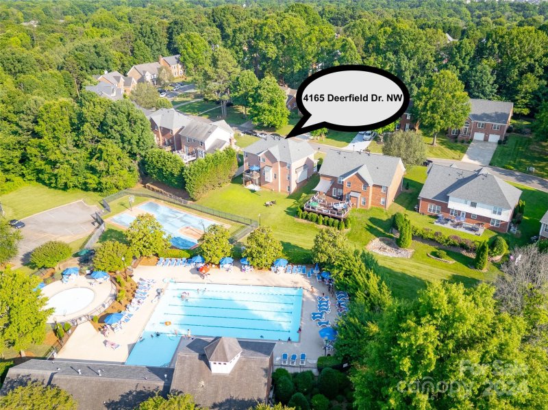 Property image 3 at 4165 Deerfield Drive, Concord, NC 28027