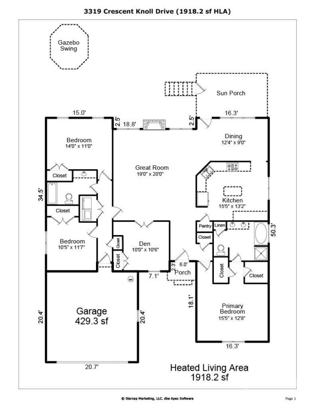 Property image 5 at 3319 Crescent Knoll Drive, Matthews, NC 28105