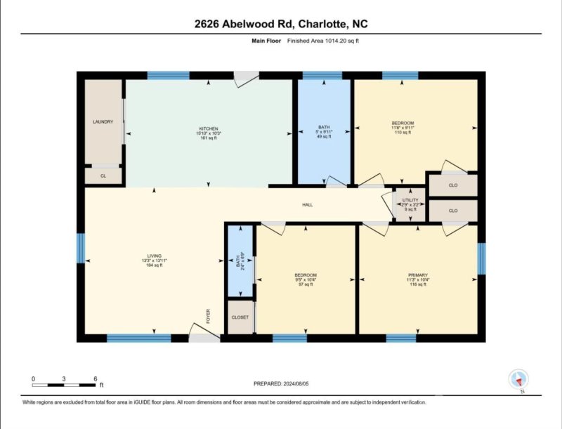 Property image 4 at 2626 Abelwood Road, Charlotte, NC 28216