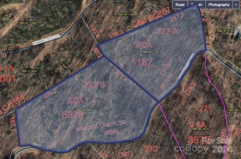 Property image 3 at 0000 Winding Creek Drive, Waynesville, NC 28786