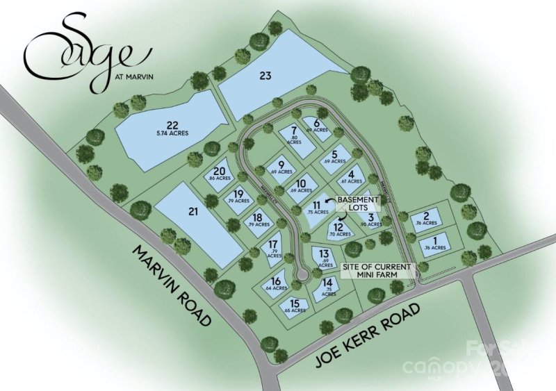 Property image 2 of Lot 13 Maxwell Court in Sage at Marvin, Marvin, NC 28173