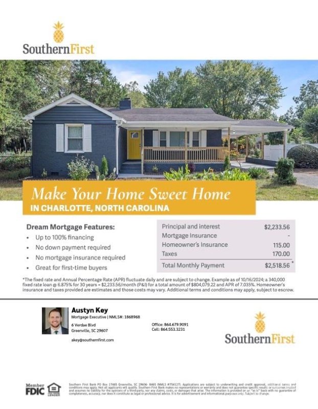 Property image 2 at 941 Tom Hunter Road, Charlotte, NC 28213