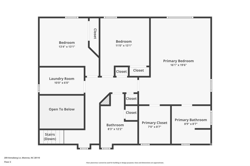 Property image 5 at 209 Annaberg Lane, Monroe, NC 28110
