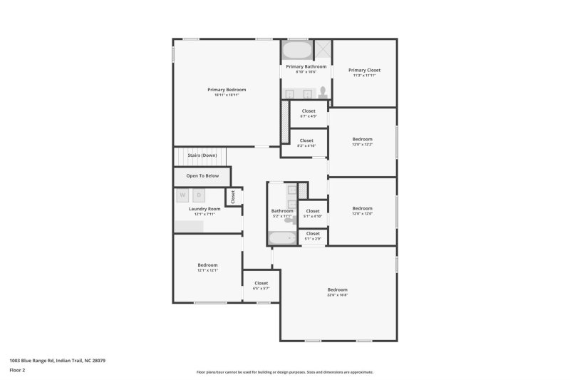 Property image 3 at 1003 Blue Range Road, Indian Trail, NC 28079