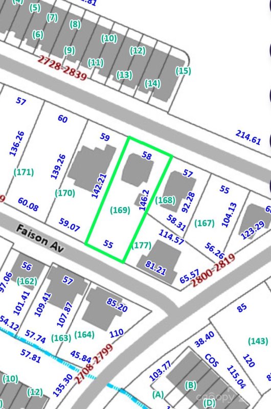 Property image 3 at 2824 N Brevard Street, Charlotte, NC 28205