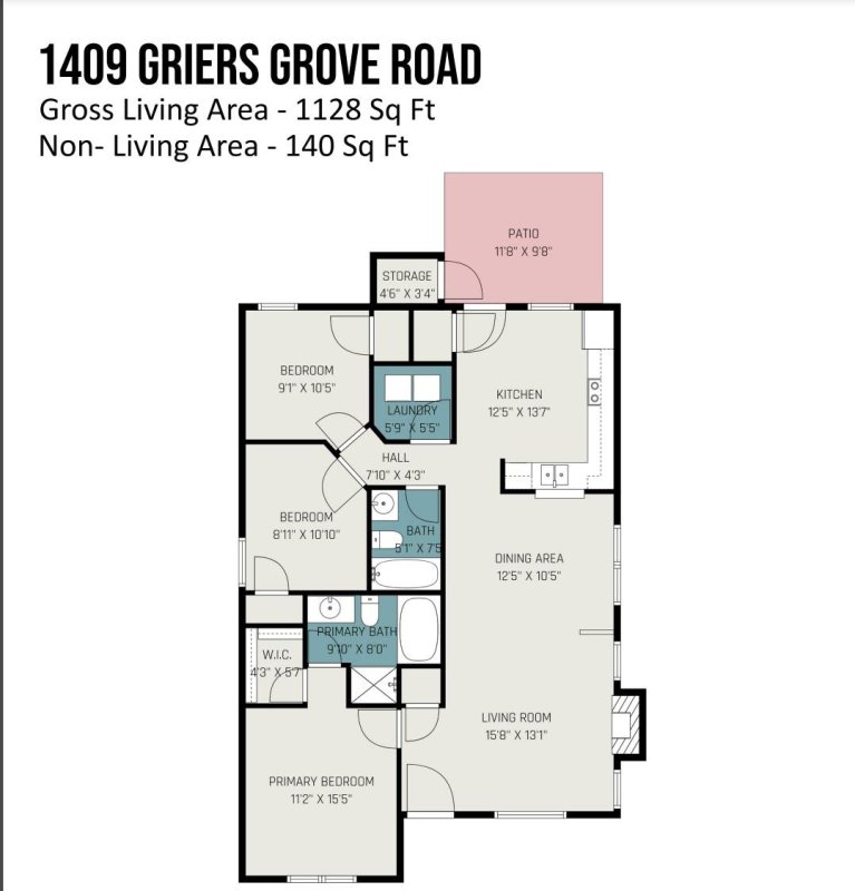 Property image 4 at 1409 Griers Grove Road, Charlotte, NC 28216