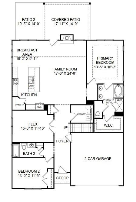 Property image 3 at 2014 Mantle Ridge Drive, Indian Trail, NC 28079