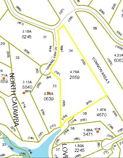 Property image 5 at 4 78 Acres Channel View Cove, Granite Falls, NC 28630