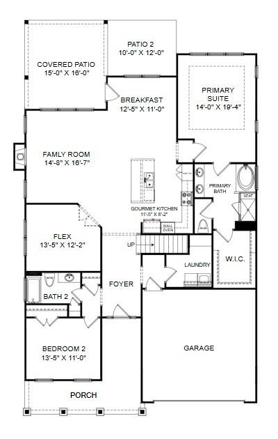 Property image 2 at 2006 Mantle Ridge Drive, Indian Trail, NC 28079