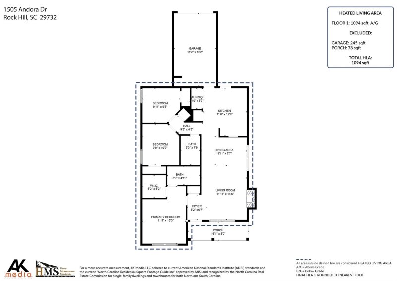 Property image 2 at 1505 Andora Drive, Rock Hill, SC 29732