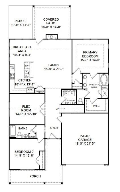 Property image 2 at 2018 Mantle Ridge Drive, Indian Trail, NC 28079