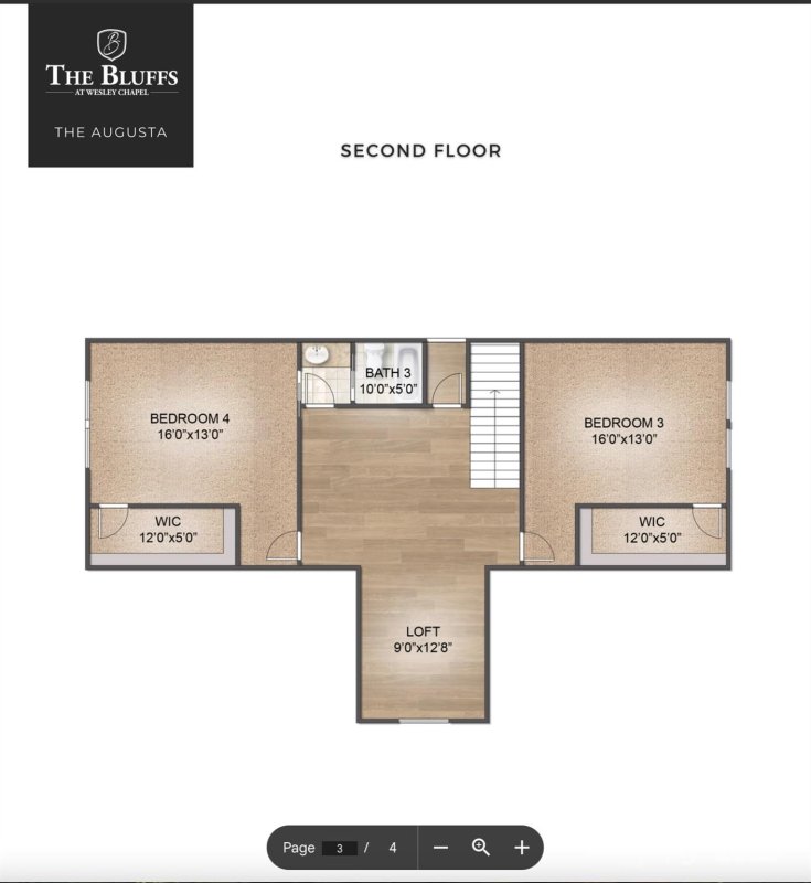 Property image 3 of 1016 Courtney Lane in The Bluffs at Wesley Chapel, Wesley Chapel, NC 28173