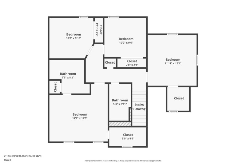 Property image 3 at 344 Peachtree Road, Charlotte, NC 28216