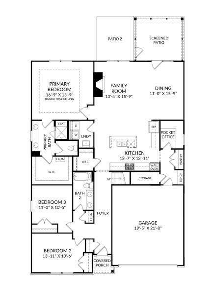 Property image 3 at 2037 Mantle Ridge Drive, Indian Trail, NC 28079