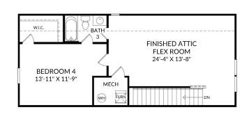 Property image 4 at 2037 Mantle Ridge Drive, Indian Trail, NC 28079