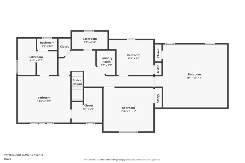 Property image 2 at 4109 Chatterleigh Drive, Monroe, NC 28110