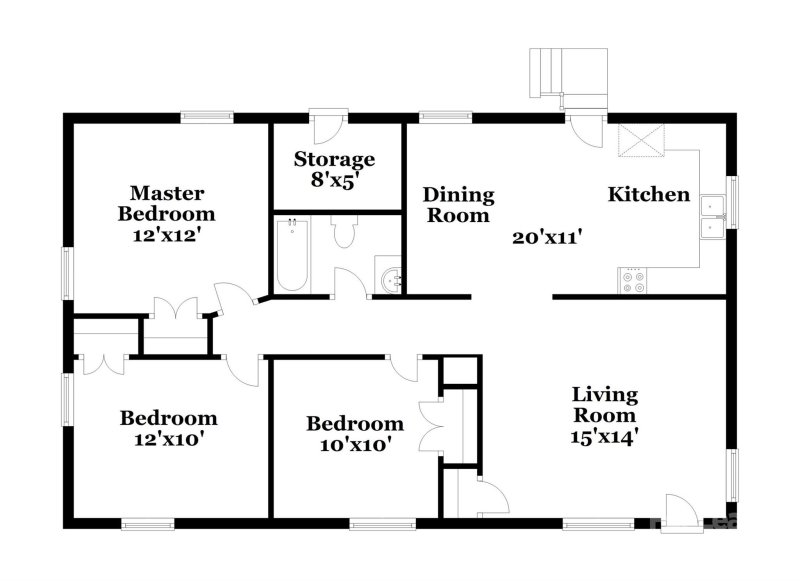 Property image 2 at 3908 Crestridge Drive, Charlotte, NC 28217