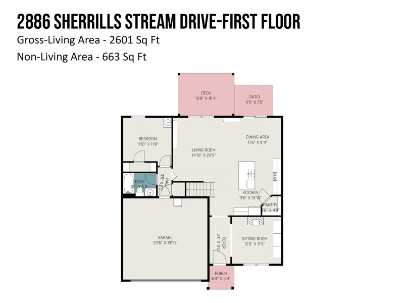 Property image 4 of 2886 Sherrills Stream Drive in Sherrills Stream, Sherrills Ford, NC 28673