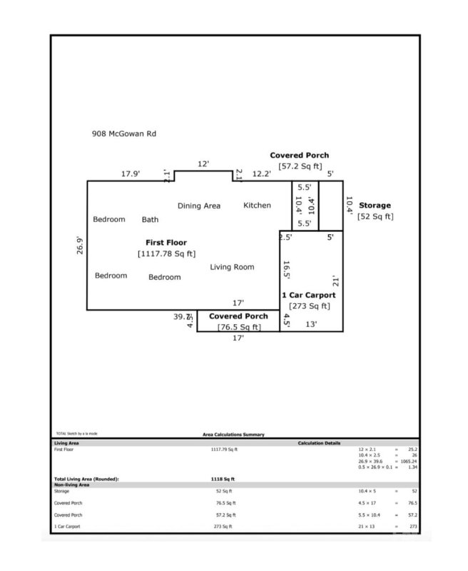 Property image 5 of 910 Mcgowan Road in Southern Heights, Shelby, NC 28150
