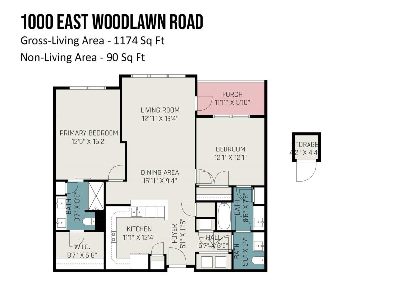 Property image 2 at 1000 E Woodlawn Road, Charlotte, NC 28209