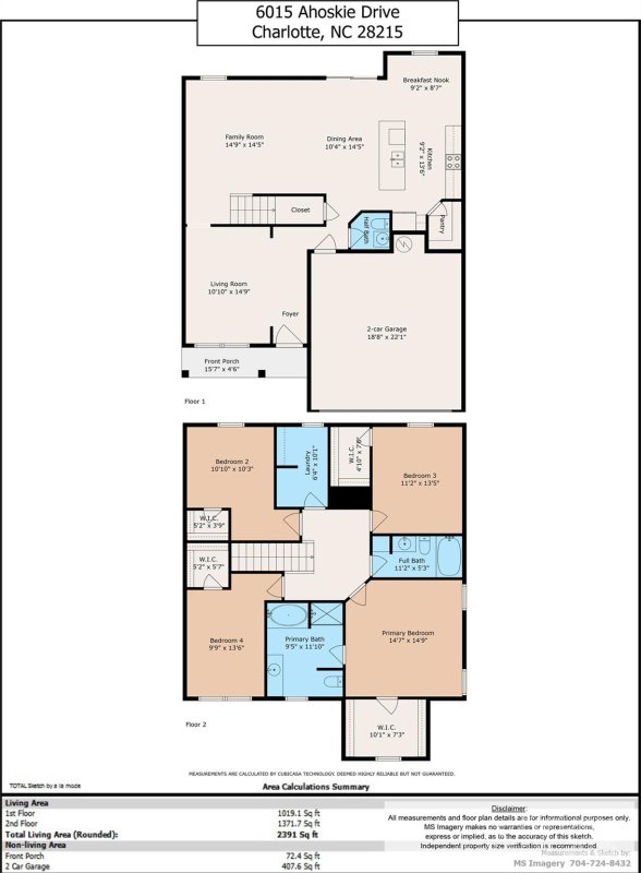 Property image 2 at 6015 Ahoskie Drive, Charlotte, NC 28215