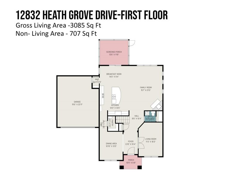 Property image 2 at 12832 Heath Grove Drive, Huntersville, NC 28078