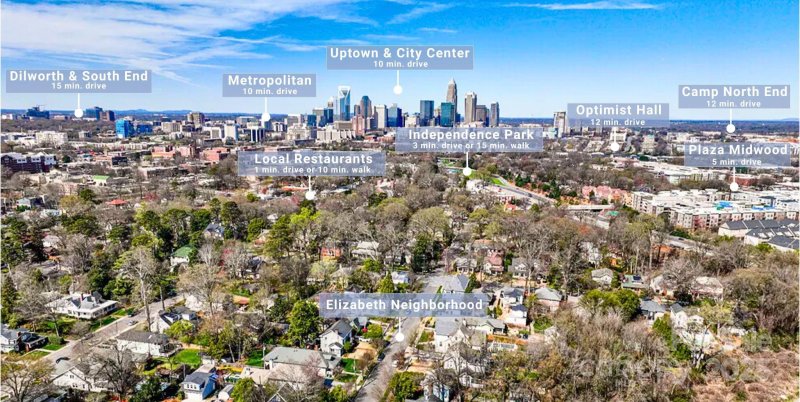 Property image 3 of 2414 E 7th Street in Elizabeth, Charlotte, NC 28204