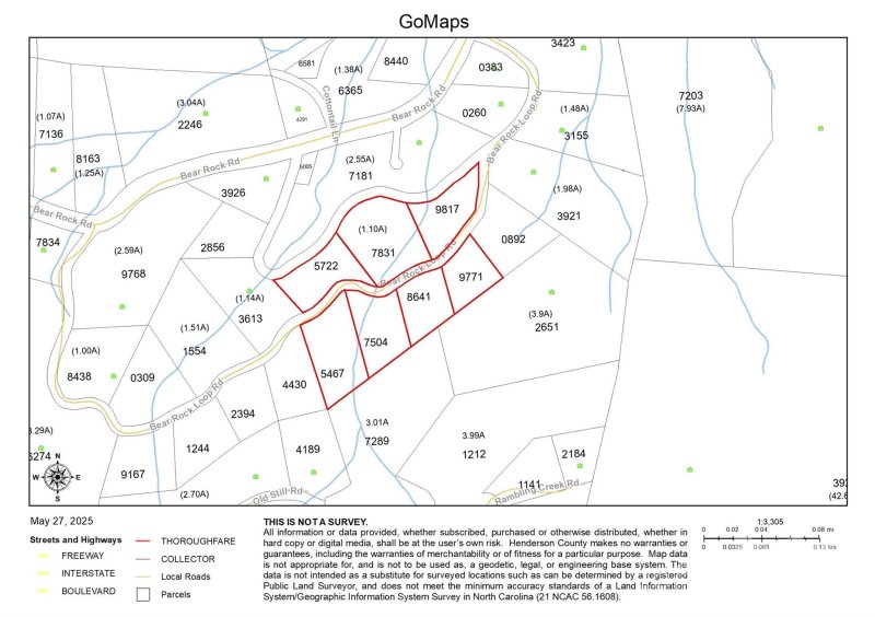Bear Rock Mtn Estates, Hendersonville Community