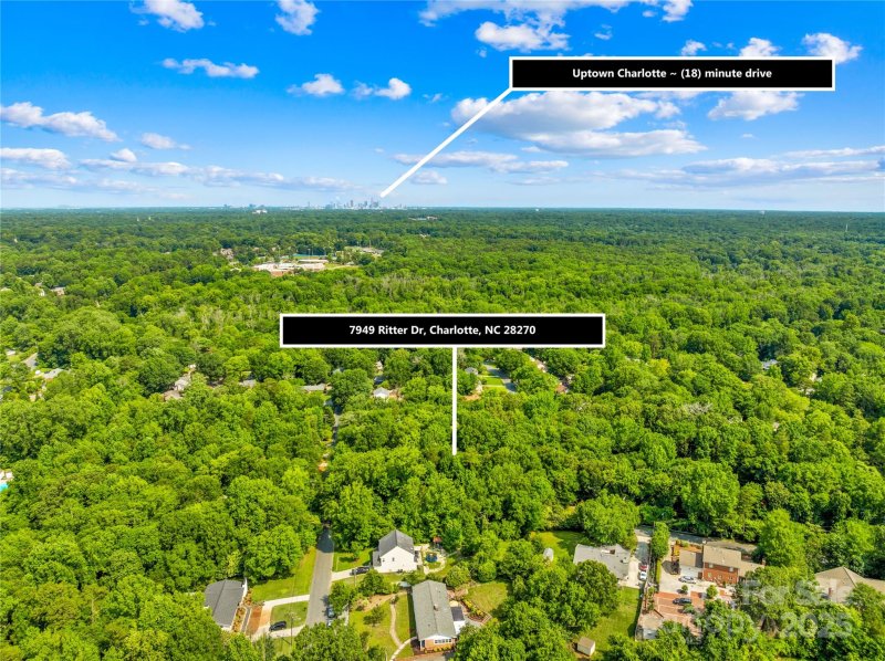 Property image 3 of 7949 Ritter Drive in Sardis Beverly Park, Charlotte, NC 28270