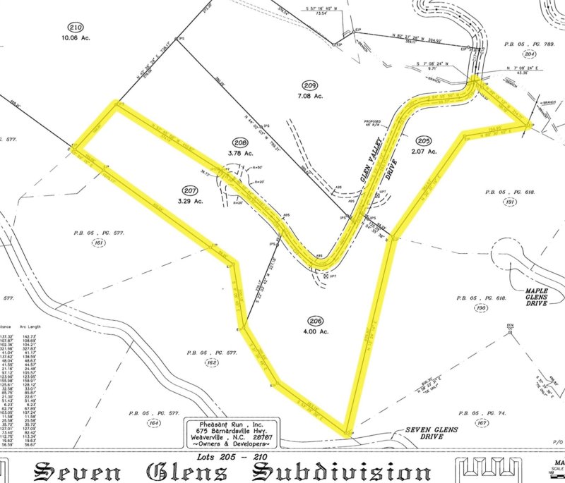 Property image 2 of Tbd 3 Lots Glen Valley Way in Seven Glens, Weaverville, NC 28787