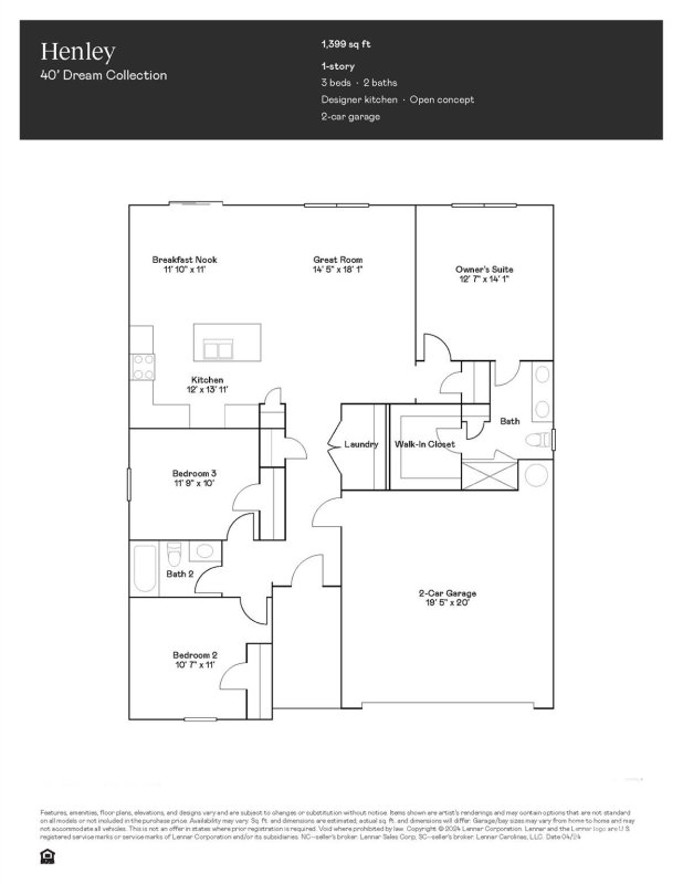 Property image 2 of 1554 River Cane Street in Walkers Mill, Edgemoor, SC 29712