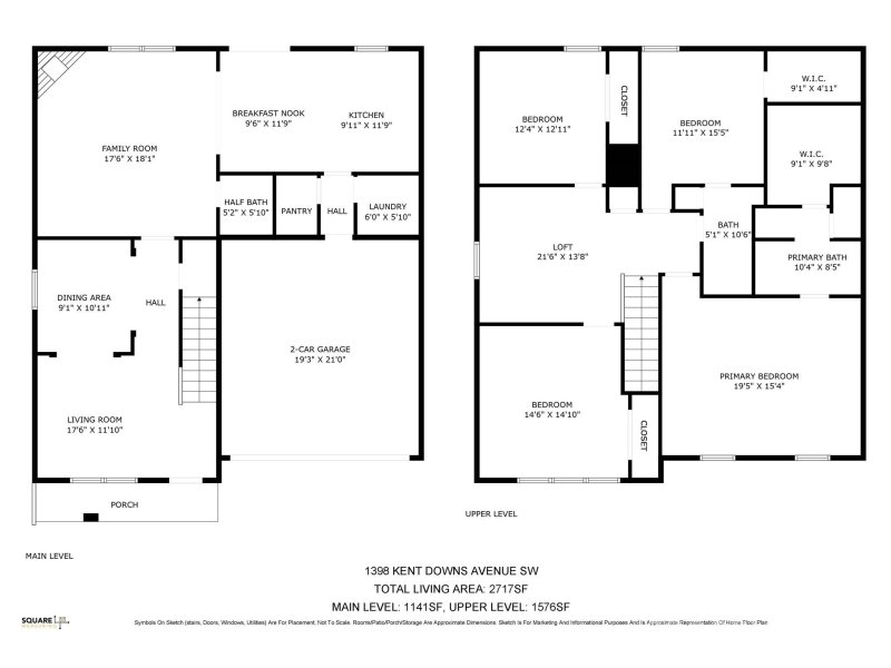 Property image 2 of 1398 Kent Downs Avenue in Hampden Village, Concord, NC 28027