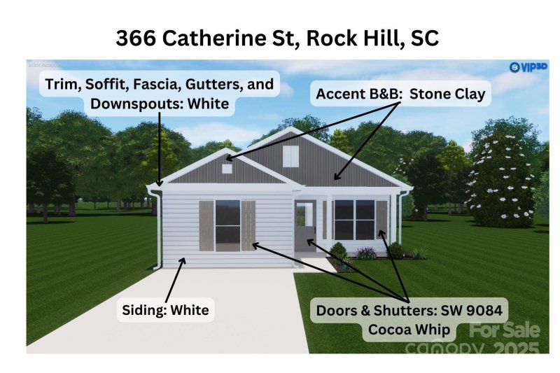 Property image 4 of 366 Catherine Street in Castle Heights, Rock Hill, SC 29730