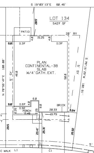 Property image 4 of 1532 Gossage Lane in Cannon Run, Concord, NC 28027