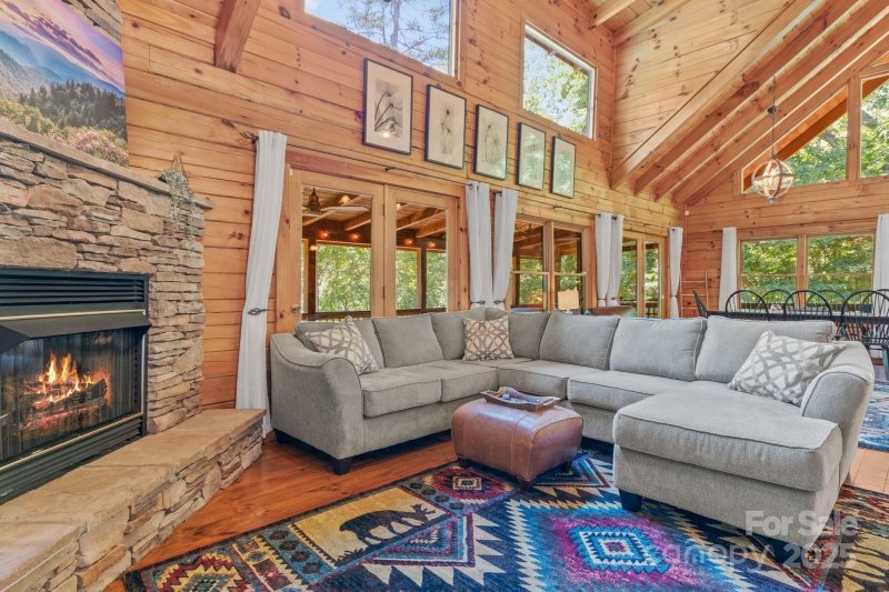 Property image 3 of 230 Mallard Road in Riverbend at Lake Lure, Lake Lure, NC 28746