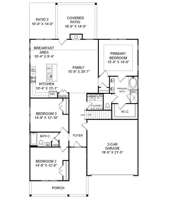 Property image 2 at 5115 Raging Creek Drive, Indian Trail, NC 28079