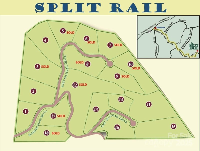 Property image 5 at 78 E Splitrail Drive, Hendersonville, NC 28792