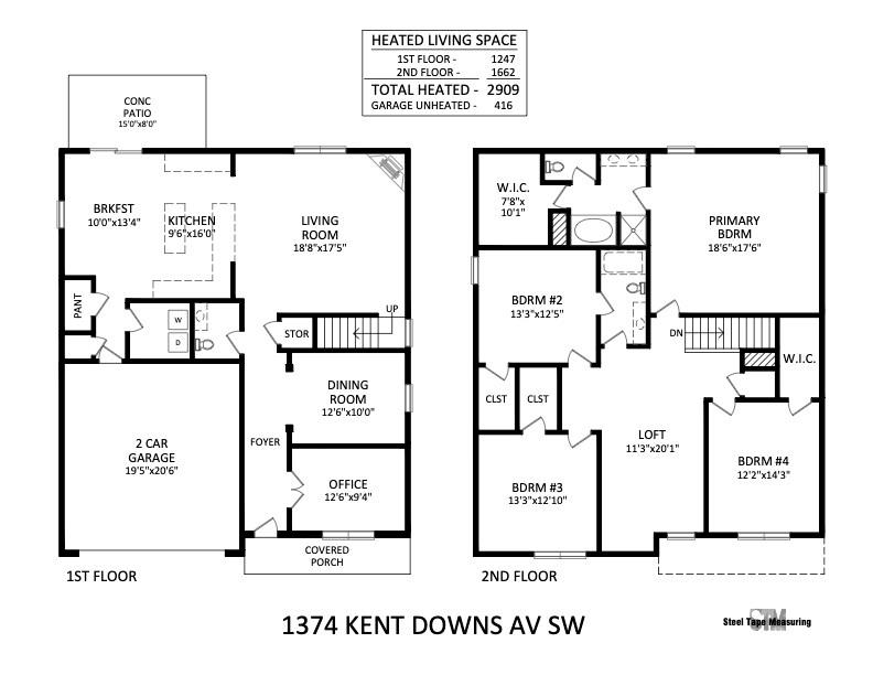 Property image 2 at 1374 Kent Downs Avenue, Concord, NC 28027