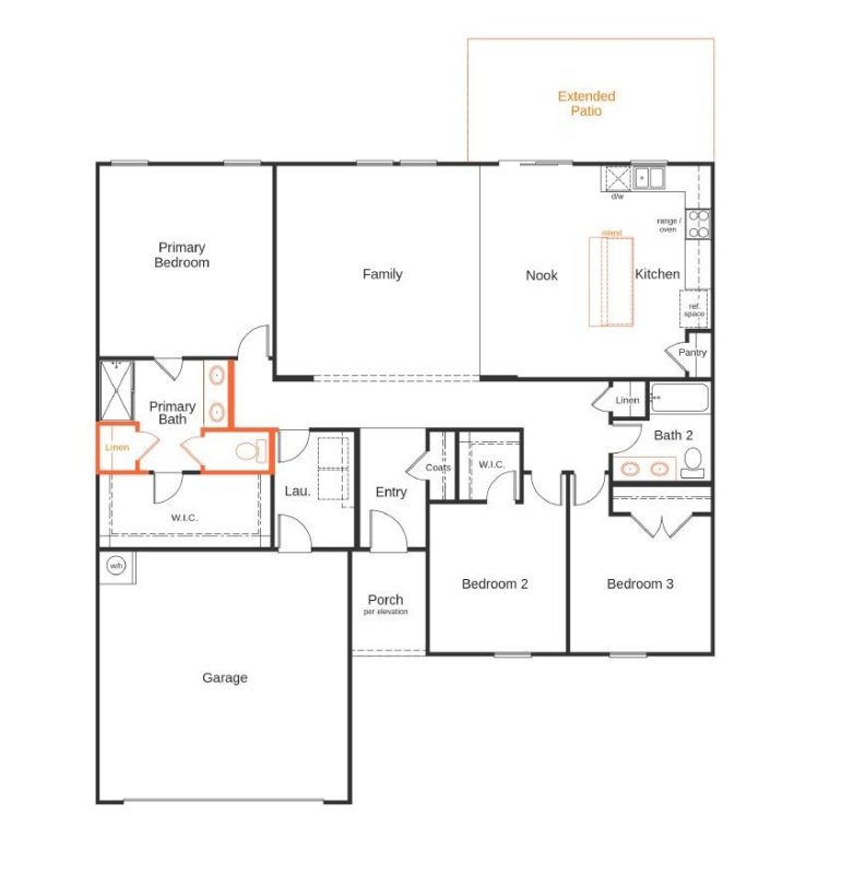 Property image 2 of 4419 Grisham Drive in Bella Vista, Denver, NC 28037