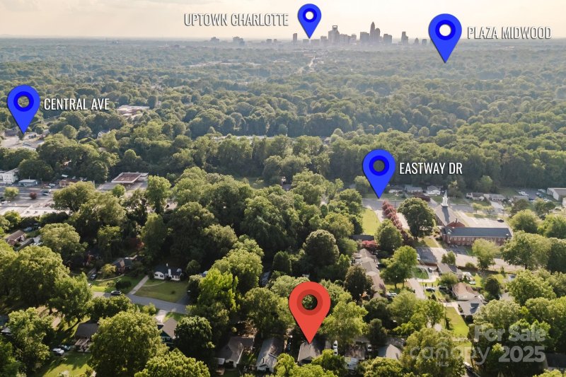 Property image 3 at 1726 Medford Drive, Charlotte, NC 28205