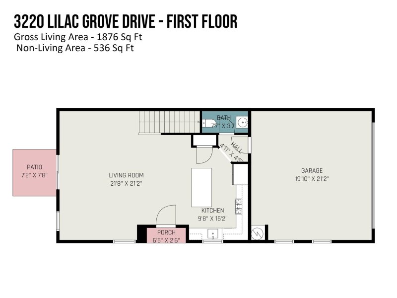 Property image 3 at 3220 Lilac Grove Drive, Charlotte, NC 28269