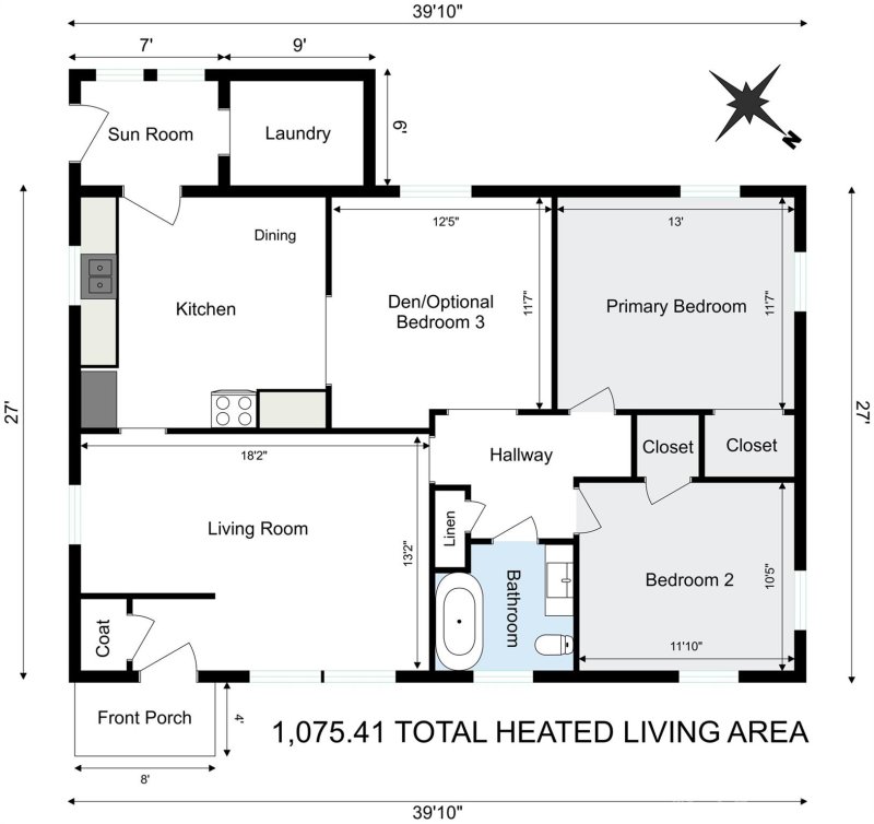 Property image 2 of 4044 Sheffield Drive in Eastway Park, Charlotte, NC 28205