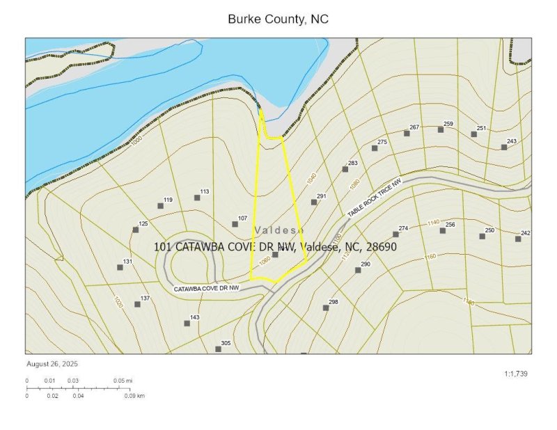 Property image 3 of 101 Catawba Cove Drive in Lake Rhodhiss Estates, Valdese, NC 28690