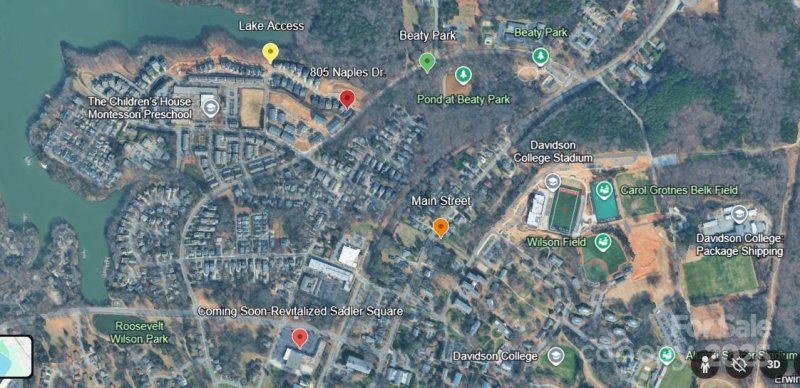 Property image 2 of 805 Naples Drive in Davidson Bay, Davidson, NC 28036