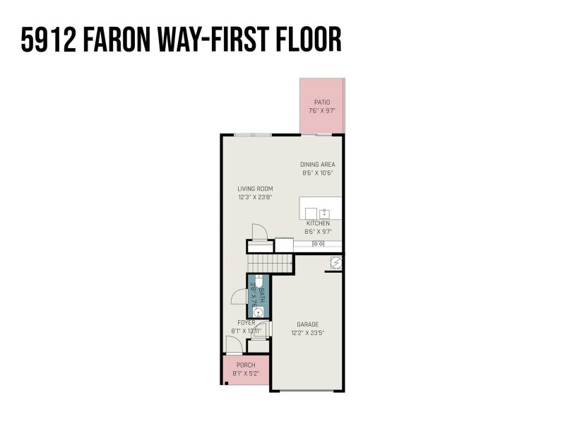 Property image 3 at 5912 Faron Way, Charlotte, NC 28262