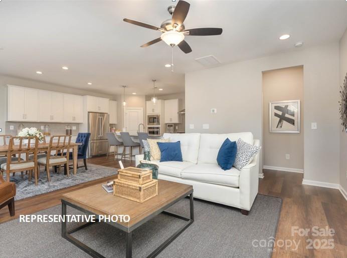 Property image 3 of 10416 Audubon Ridge Drive in Washam Potts Townhomes, Cornelius, NC 28031