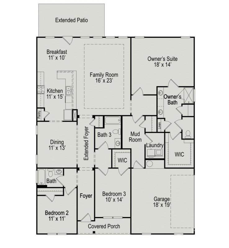 Property image 3 of 548 Hullview Vista in Cedar Meadows, Monroe, NC 28110