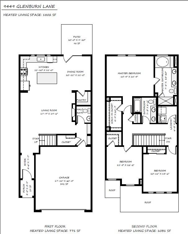 Property image 2 of 9449 Glenburn Lane in Berewick, Charlotte, NC 28278