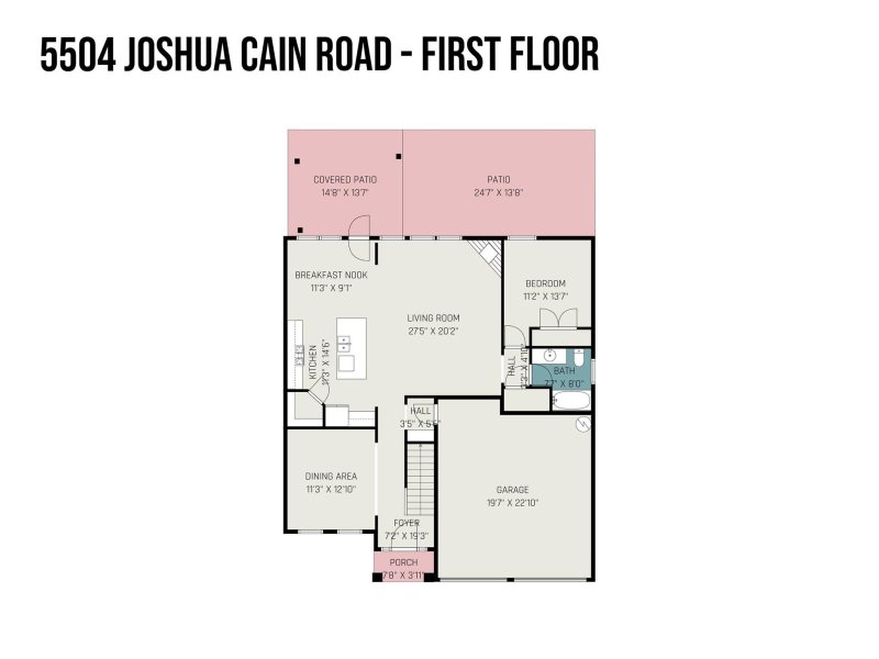 Property image 3 at 5504 Joshua Cain Road, Charlotte, NC 28213