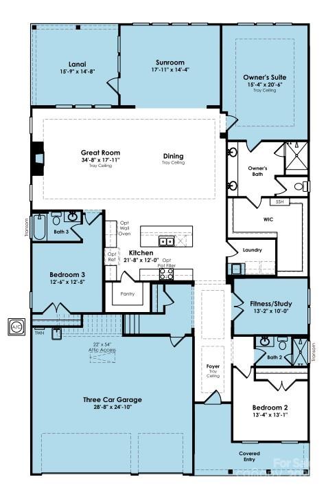 Property image 2 of 4023 Belle Mont Farm Avenue in Cresswind at Wesley Chapel, Monroe, NC 28110